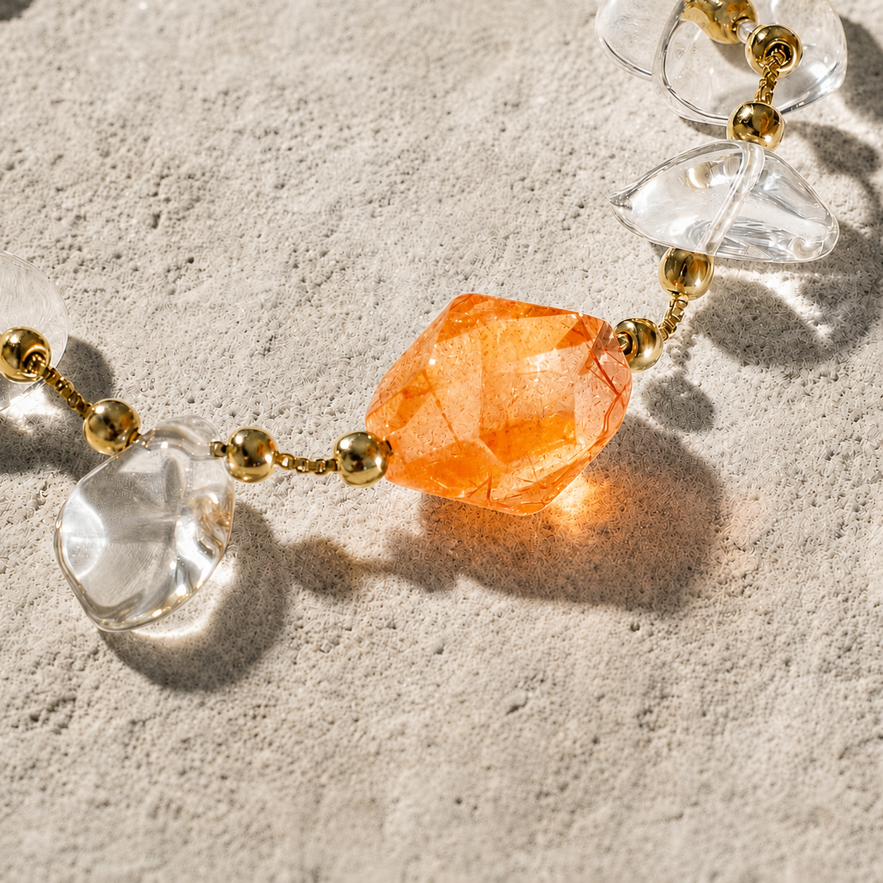 Seren · Kindle · Red Amphibole Bracelet | Peace Piece