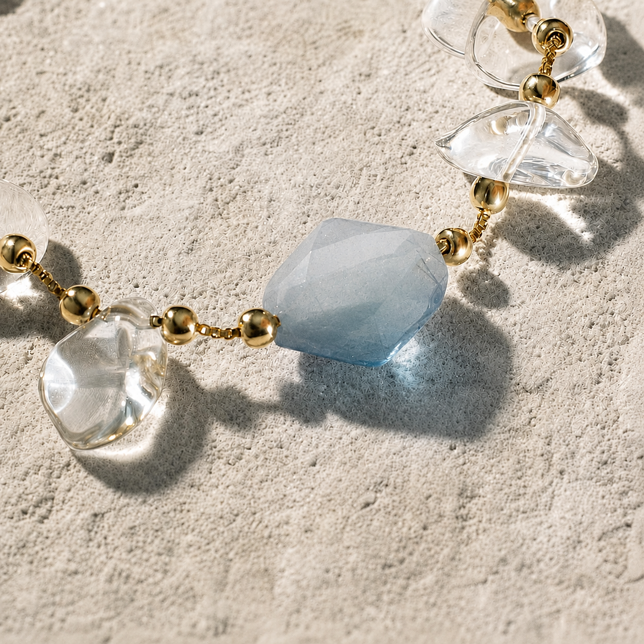 Seren · Listen · Blue Tourmaline Bracelet | Peace Piece