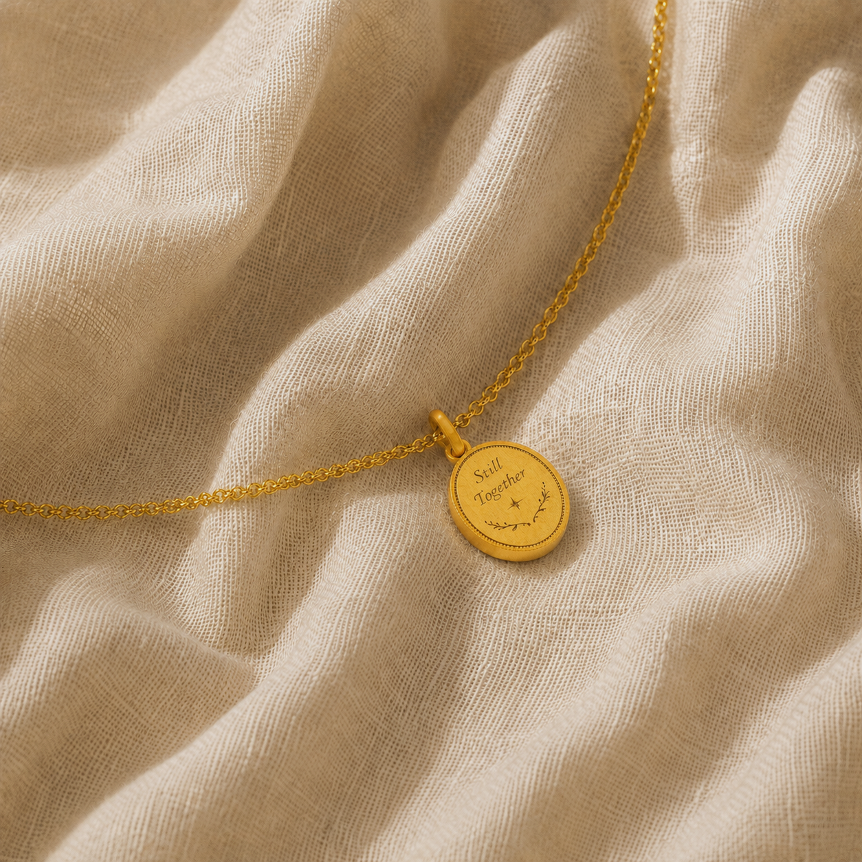 Elysian · Skeleton Couple Pendant | Peace Piece