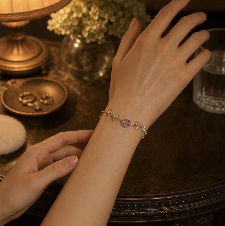 Seren · Rest · Amethyst Bracelet | Peace Piece