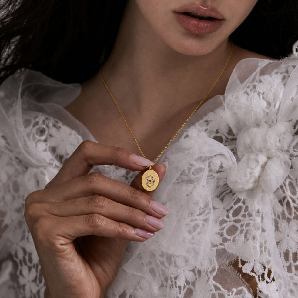 Elysian · Skeleton Couple Pendant | Peace Piece