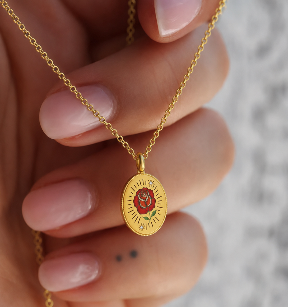 Elysian · Rose Pendant | Peace Piece
